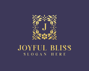 Elegant Flower Boutique logo design