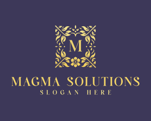 Elegant Flower Boutique logo design