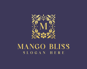 Elegant Flower Boutique logo design