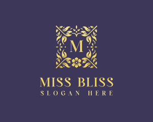 Elegant Flower Boutique logo design