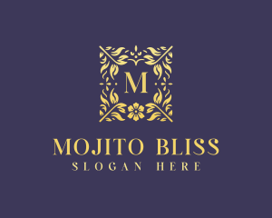 Elegant Flower Boutique logo design