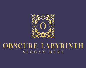 Elegant Flower Boutique logo design