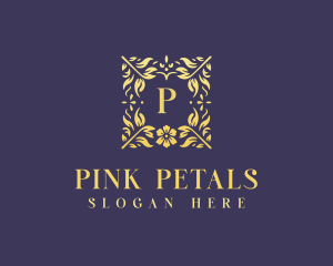 Elegant Flower Boutique logo design