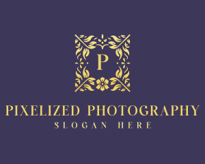 Elegant Flower Boutique logo design