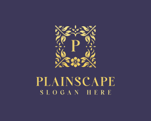 Elegant Flower Boutique logo design