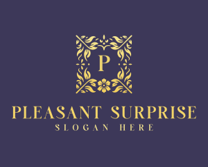 Elegant Flower Boutique logo design