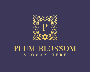 Elegant Flower Boutique logo design