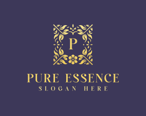 Elegant Flower Boutique logo design