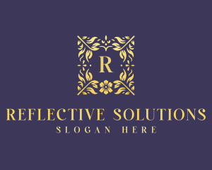 Elegant Flower Boutique logo design