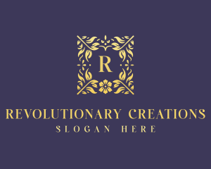 Elegant Flower Boutique logo design