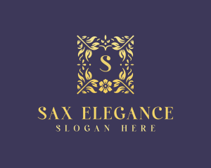 Elegant Flower Boutique logo design