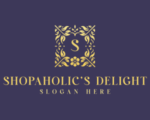 Elegant Flower Boutique logo design