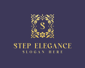 Elegant Flower Boutique logo design