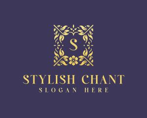 Elegant Flower Boutique logo design