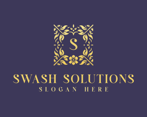 Elegant Flower Boutique logo design