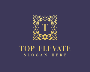 Elegant Flower Boutique logo design