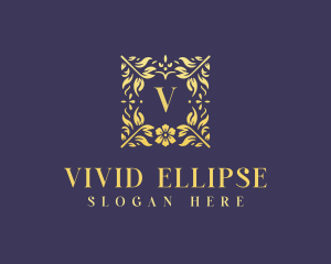 Elegant Flower Boutique logo design