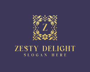 Elegant Flower Boutique logo design