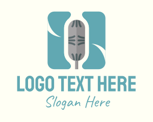 App - Radio Microphone App logo design
