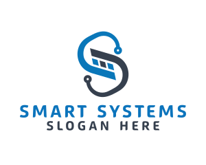 Circuit Technology Letter S logo