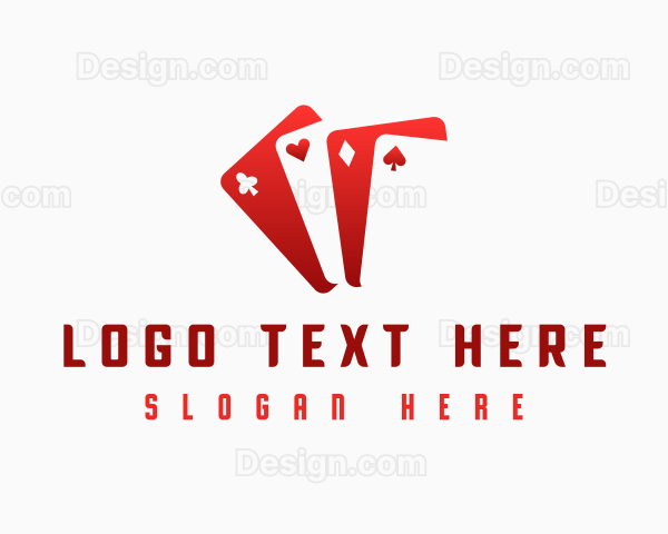 Casino Playing Cards Logo