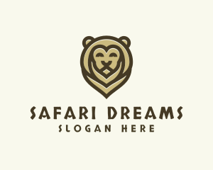 Wild Lion Safari logo design