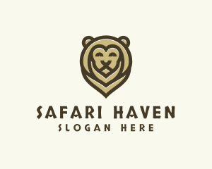 Wild Lion Safari logo design