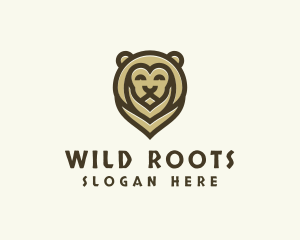 Wild Lion Safari logo design