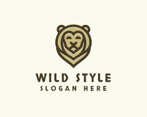 Wild Lion Safari logo design