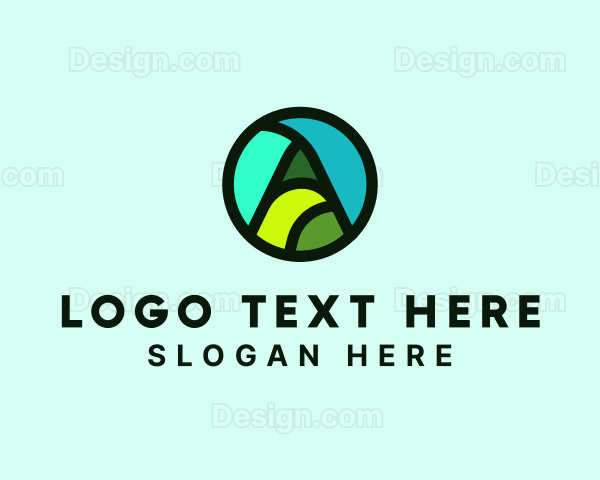 Creative Business Letter A Logo