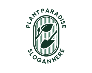 Spade Plant Landscaping logo design