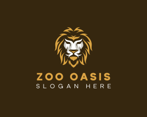 Lion Jungle Zoo logo design