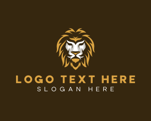 Jungle - Lion Jungle Zoo logo design