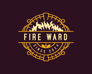 Fire Oven Pizzeria logo design