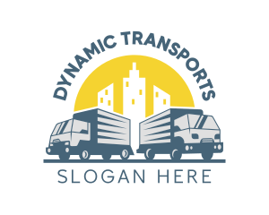 City Truck Forwarding logo design