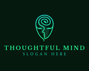 Mental Brain Wellness logo design