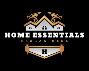 House Construction Renovation logo design