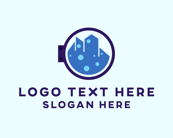 Laundry Store logo example 2