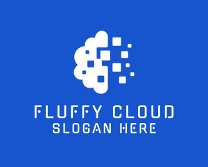 Digital Cloud Database logo design