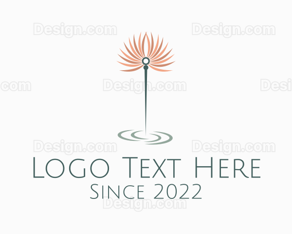 Dandelion Acupuncture Needle Logo