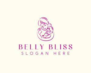 Mother Infant Pediatric logo design