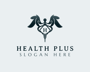 Caduceus Medical Health logo design