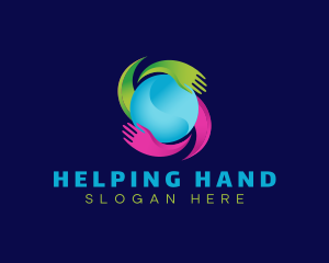 Hand Union Charity logo design