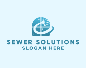Window Cleaning Hoover  logo design