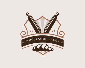 Baking Bakery Rolling Pin logo