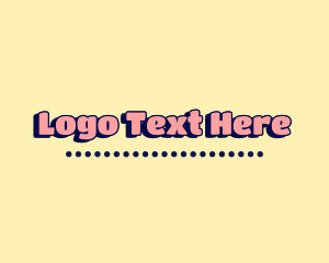 Font - Cute Child Toy logo design