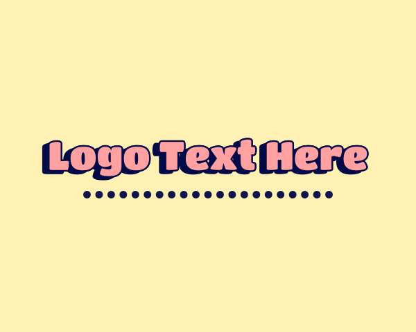 Chunky logo example 1