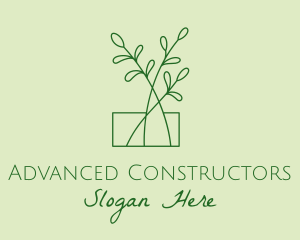 Green Plant Seedlings  logo design