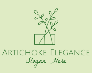 Green Plant Seedlings  logo design