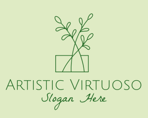 Green Plant Seedlings  logo design